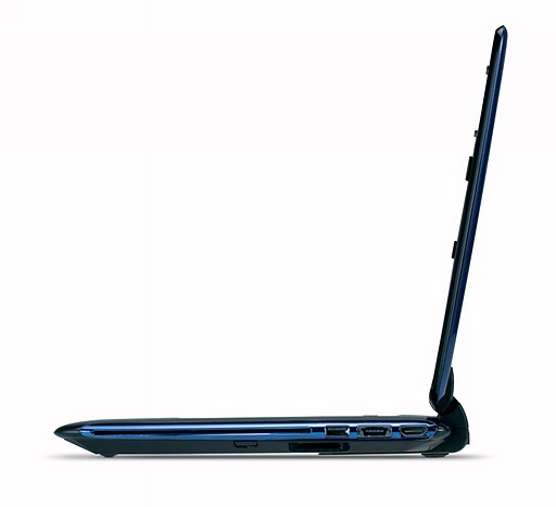 Toshiba Satellite E205 Side View