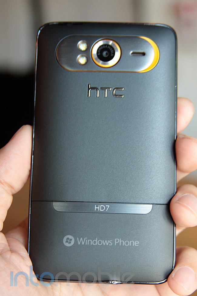 HTC HD7 (Back View)