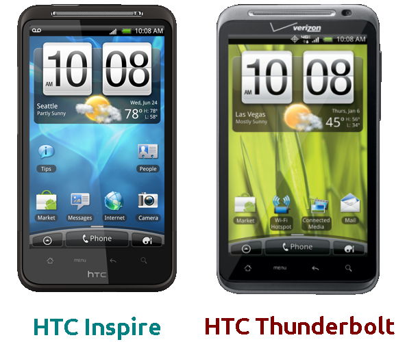 HTC Inspire Thunderbolt