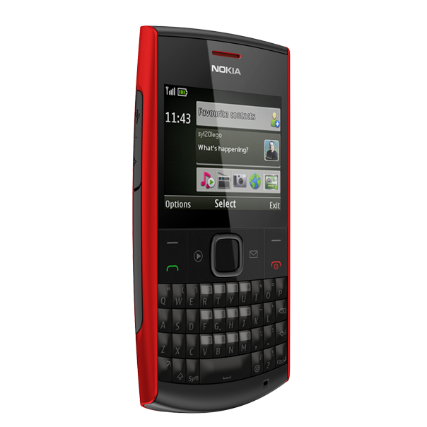 Nokia X2-01 Red