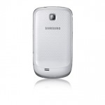 Samsung Galaxy Mini (Pop) White - back view