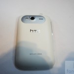 HTC Wildfire S - Back View