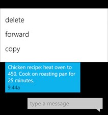 Copy-Paste in Windows Phone 7