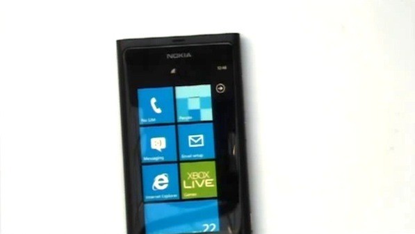 Nokia "Sea Ray" running WIndows Phone 7 Mango