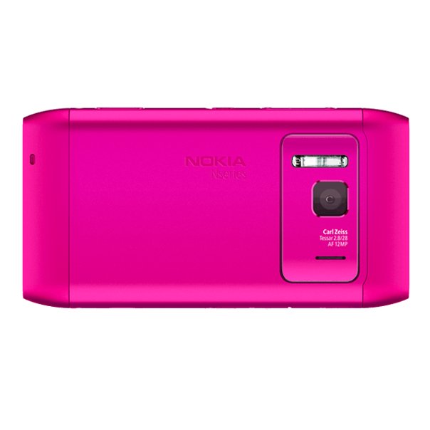 Nokia N8 "Pink Edition" Back Landscape View