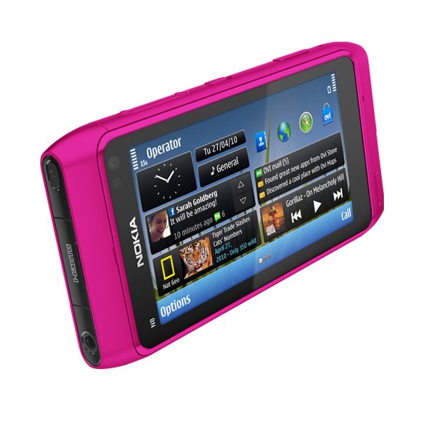 Nokia N8 "Pink Edition" Slant Landscape Mode