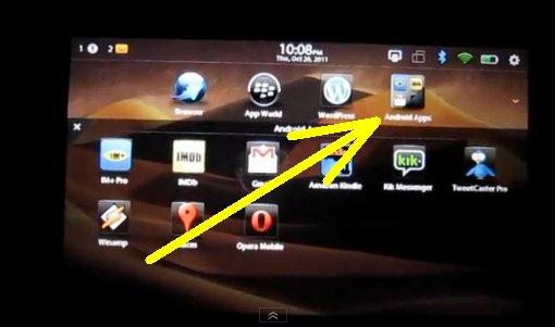 Android Apps running on BlackBerry Playbook