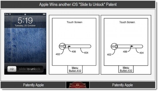 Apple iOS "Slide to Unlock"
