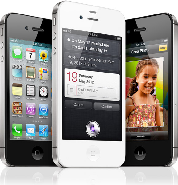 iPhone 4S with Siri