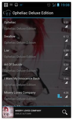 Download / Install CyanogenMod 9 Music Player for Android - Playlist