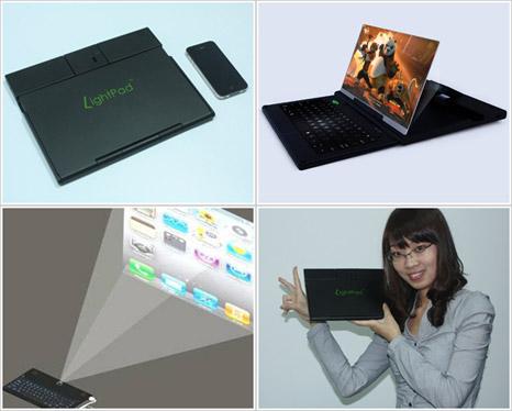 Lightpad G1 - Convert your mobile phone to a laptop / notebook