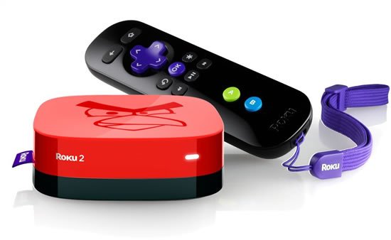 Play Angry Birds Game on your TV using Roku 2 XS Console