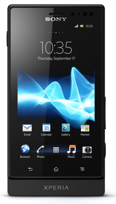 Sony Xperia Sola Specs, Pictures - Front View