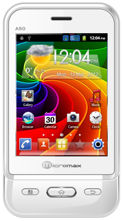 Micromax A50 Aisha Pictures, Specs, India Price