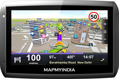 MapMyIndia Zx250 3D Navigator