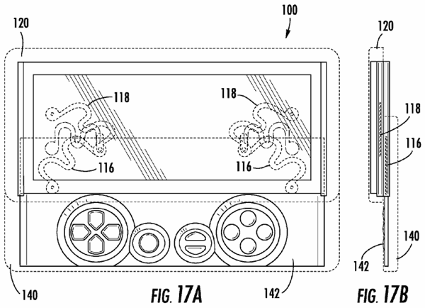 Sony Xperia Play Patent - For Dual Sliders