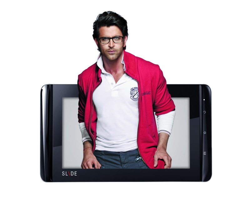 iBall Slide Tablet Brand Ambassador - Hritik Roshan