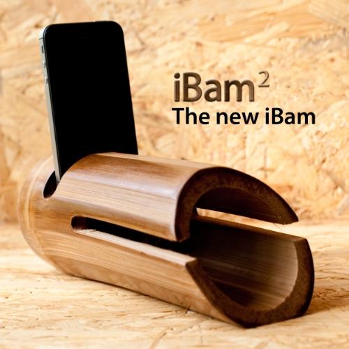 iBam 2 - Natural Bamboo Speakers