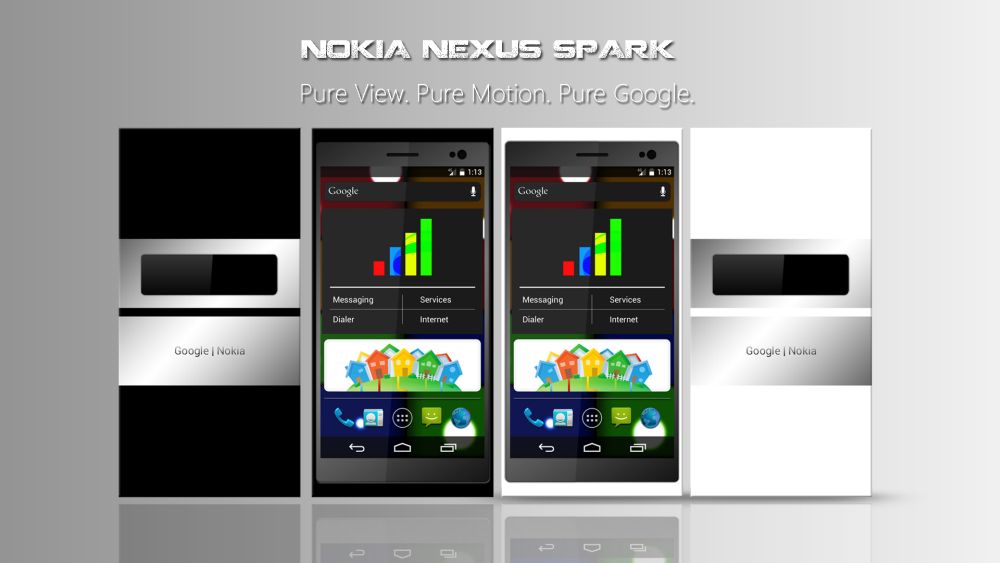 Nokia Nexus Spark Concept Runs - Powered by a Quad-core processor