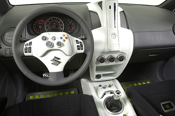 Image result for xbox in car