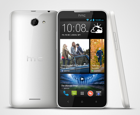 HTC Desire 516 pictures - front, back, side view