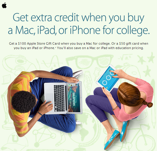 apple back to school 2014 deals