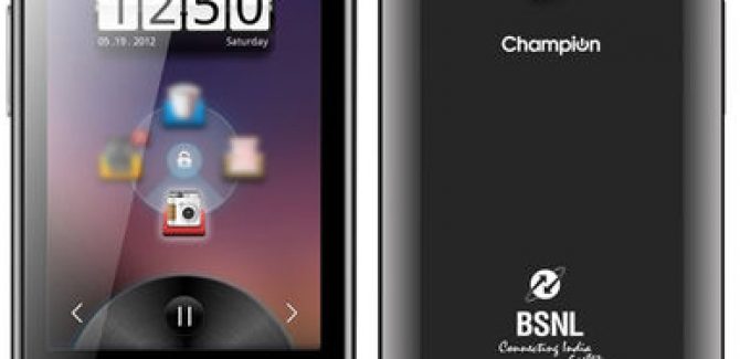 BSNL Champion SM3513 Smart Phone Pictures