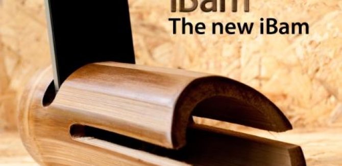 iBam 2 - Natural Bamboo Speakers