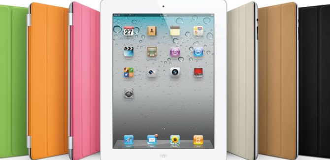 Apple iPad 2 with magic covers