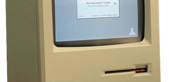 Apple's first iMac computer
