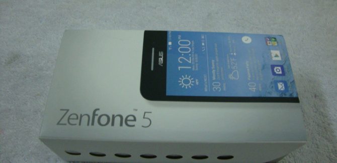 Asus Zenfone 5 Box pictures