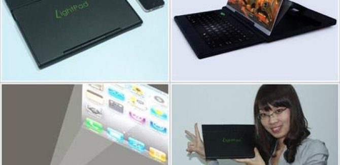 Lightpad G1 - Convert your mobile phone to a laptop / notebook