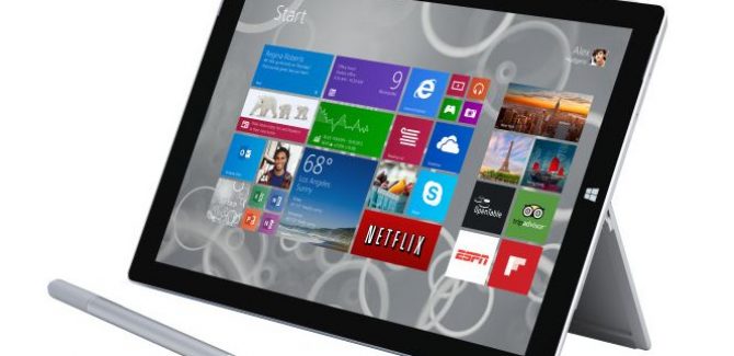 Cheaper Microsoft Surface Pro 3 tablet pictures