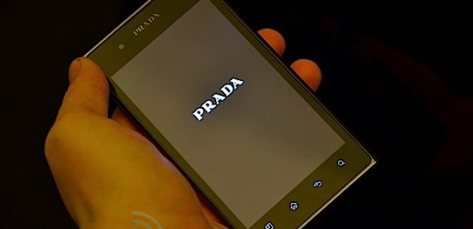 LG Prada 3.0 Smart phone - Front View