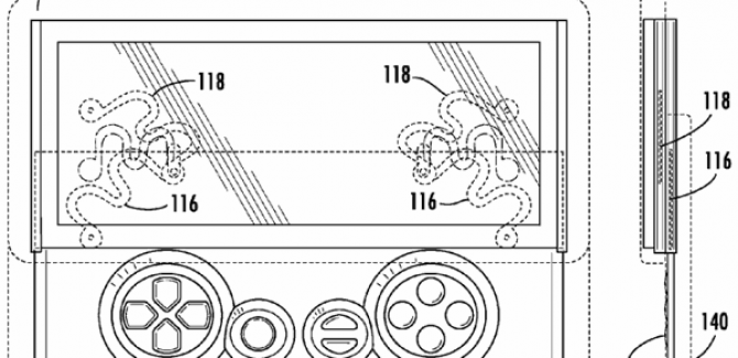 Sony Xperia Play Patent - For Dual Sliders